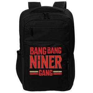 Cool Bang Bang Niner Gang Distress Football Impact Tech Backpack