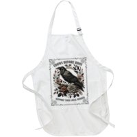 Crows Before Bros Support Your Local Murder Full-Length Apron With Pockets