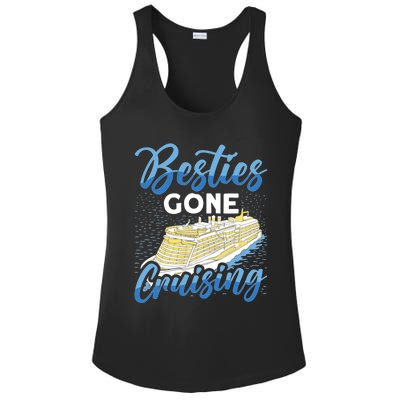 Cruising Boat Besties gone cruising Cruise Ladies PosiCharge Competitor Racerback Tank