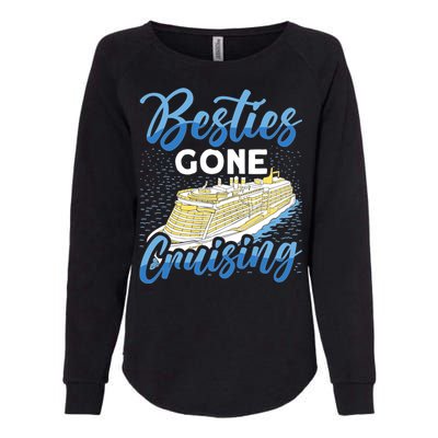 Cruising Boat Besties gone cruising Cruise Womens California Wash Sweatshirt