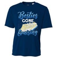 Cruising Boat Besties gone cruising Cruise Cooling Performance Crew T-Shirt