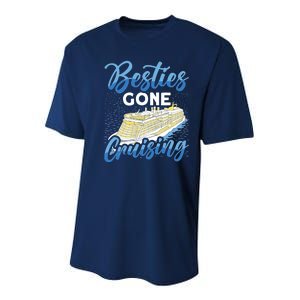 Cruising Boat Besties gone cruising Cruise Youth Performance Sprint T-Shirt