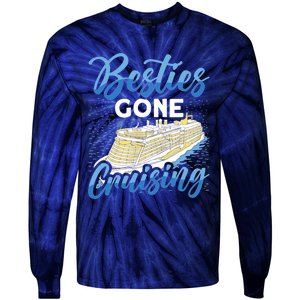 Cruising Boat Besties gone cruising Cruise Tie-Dye Long Sleeve Shirt