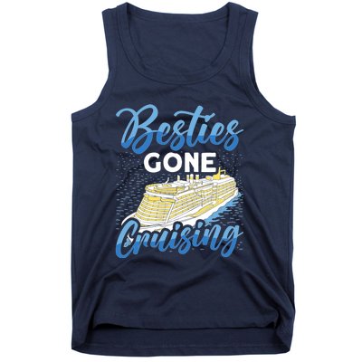 Cruising Boat Besties gone cruising Cruise Tank Top