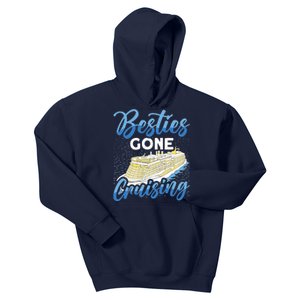 Cruising Boat Besties gone cruising Cruise Kids Hoodie