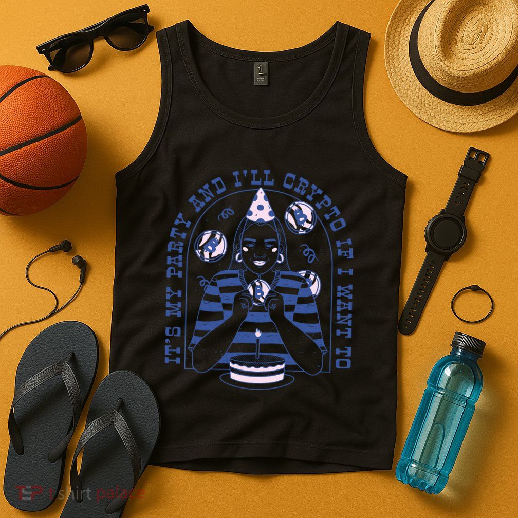Crypto Bitcoin Birthday Funny Tank Top