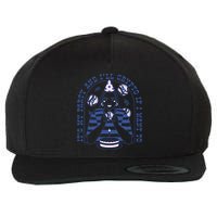 Crypto Bitcoin Birthday Funny Wool Snapback Cap
