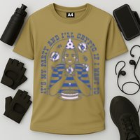 Crypto Bitcoin Birthday Funny Performance Shirt