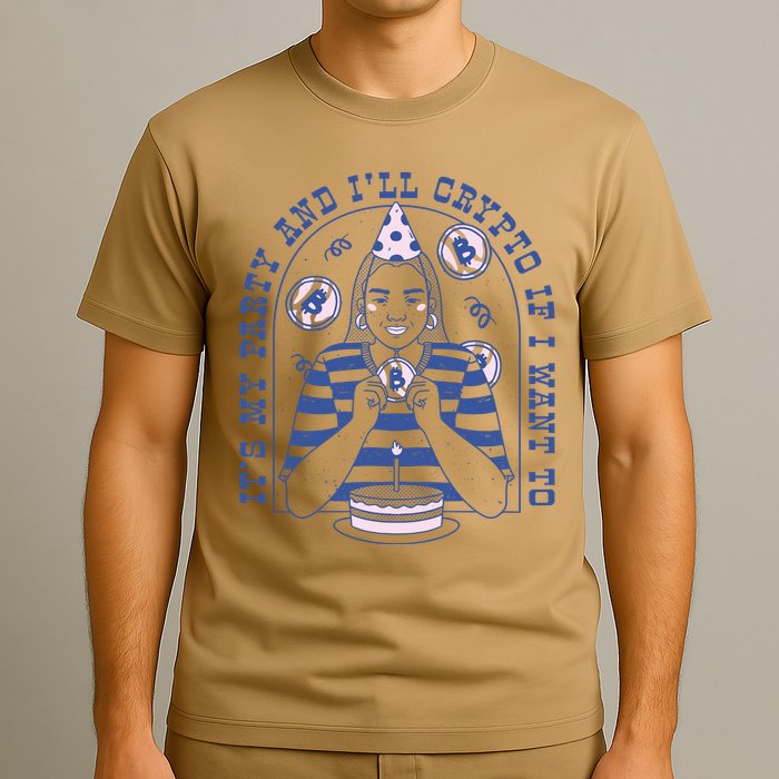 Crypto Bitcoin Birthday Funny T-Shirt