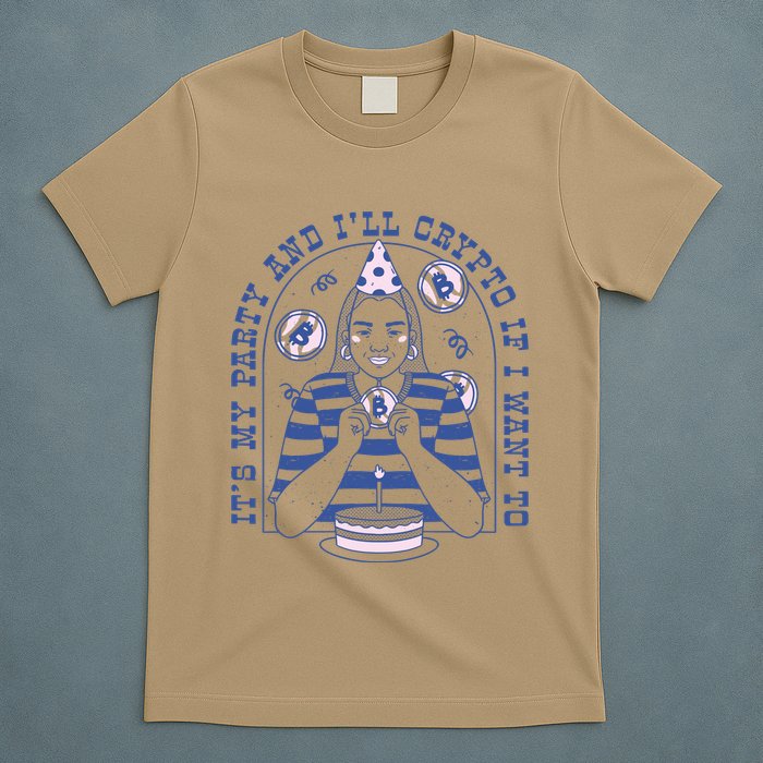 Crypto Bitcoin Birthday Funny T-Shirt
