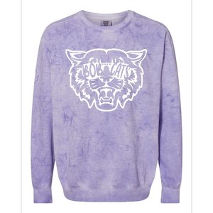 Cool Bobcat Bobcats Sunglasses Animal Lover Colorblast Crewneck Sweatshirt