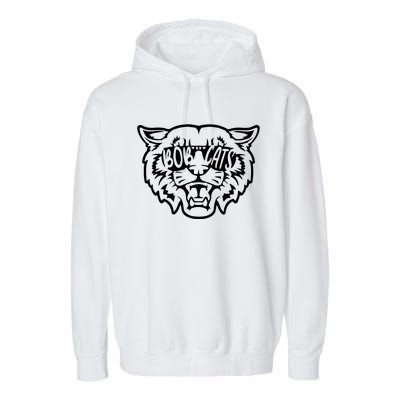 Cool Bobcat Bobcats Sunglasses Animal Lover Garment-Dyed Fleece Hoodie