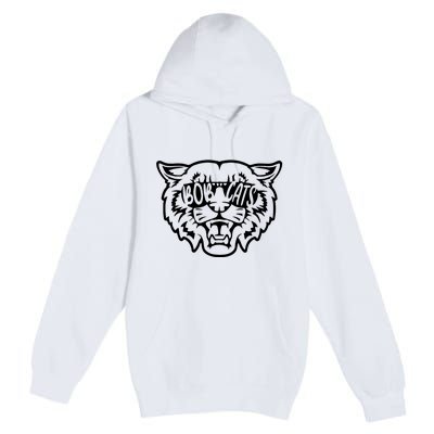 Cool Bobcat Bobcats Sunglasses Animal Lover Premium Pullover Hoodie