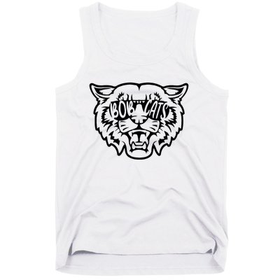 Cool Bobcat Bobcats Sunglasses Animal Lover Tank Top