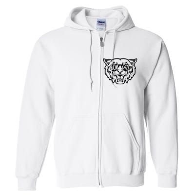 Cool Bobcat Bobcats Sunglasses Animal Lover Full Zip Hoodie