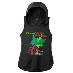 Chicka Boom Boom IM Glad To See You 1st Day Of School Ladies PosiCharge Tri-Blend Wicking Draft Hoodie Tank