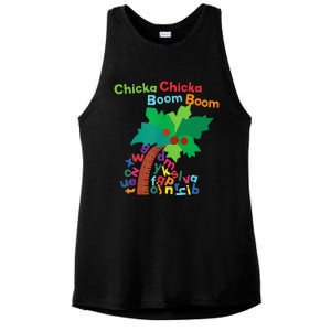 Chicka Boom Boom IM Glad To See You 1st Day Of School Ladies PosiCharge Tri-Blend Wicking Tank