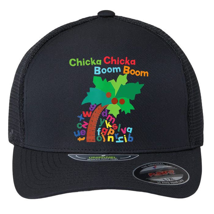 Chicka Boom Boom IM Glad To See You 1st Day Of School Flexfit Unipanel Trucker Cap