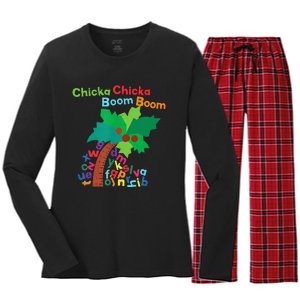 Chicka Boom Boom IM Glad To See You 1st Day Of School Women's Long Sleeve Flannel Pajama Set 