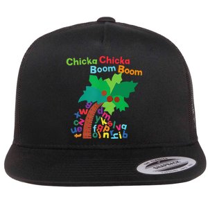 Chicka Boom Boom IM Glad To See You 1st Day Of School Flat Bill Trucker Hat