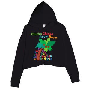 Chicka Boom Boom IM Glad To See You 1st Day Of School Crop Fleece Hoodie