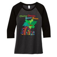 Chicka Boom Boom IM Glad To See You 1st Day Of School Women's Tri-Blend 3/4-Sleeve Raglan Shirt