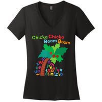 Chicka Boom Boom IM Glad To See You 1st Day Of School Women's V-Neck T-Shirt