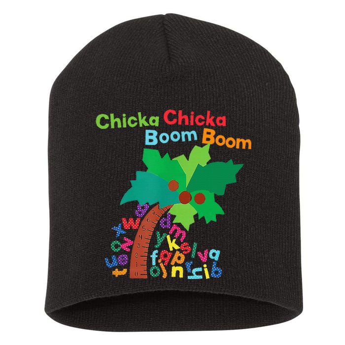 Chicka Boom Boom IM Glad To See You 1st Day Of School Short Acrylic Beanie