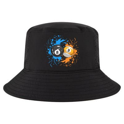 Cool Billiard Balls For 8 Ball And 9 Ball Player Cool Comfort Performance Bucket Hat