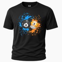 Cool Billiard Balls For 8 Ball And 9 Ball Player Performance Shirt