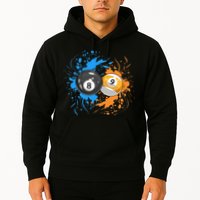 Cool Billiard Balls For 8 Ball And 9 Ball Player Hoodie