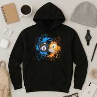 Cool Billiard Balls For 8 Ball And 9 Ball Player Hoodie