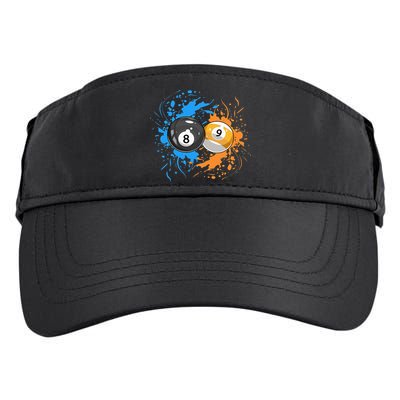 Cool Billiard Balls For 8 Ball And 9 Ball Player Adult Drive Performance Visor