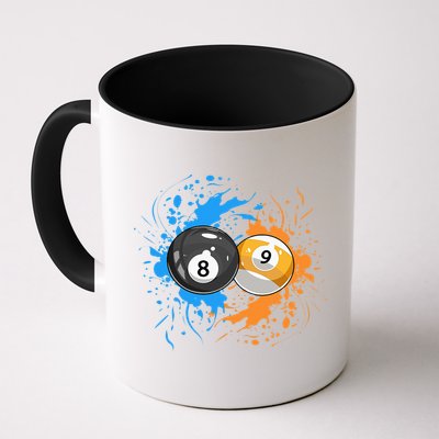 Cool Billiard Balls For 8 Ball And 9 Ball Player Mug