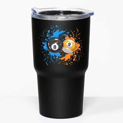 Cool Billiard Balls For 8 Ball And 9 Ball Player Tumbler