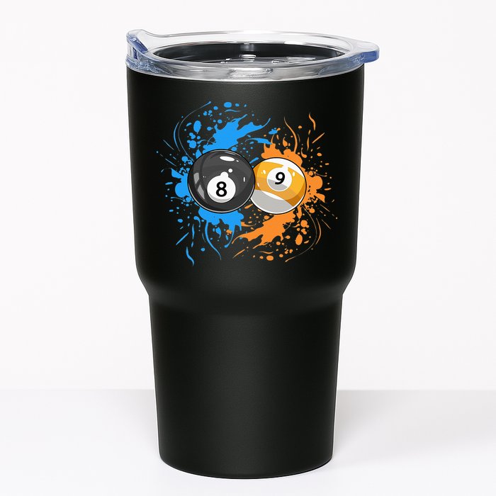 Cool Billiard Balls For 8 Ball And 9 Ball Player Tumbler