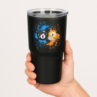 Cool Billiard Balls For 8 Ball And 9 Ball Player Tumbler