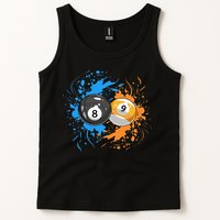 Cool Billiard Balls For 8 Ball And 9 Ball Player Tank Top