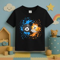 Cool Billiard Balls For 8 Ball And 9 Ball Player Toddler T-Shirt