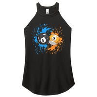 Cool Billiard Balls For 8 Ball And 9 Ball Player Women's Perfect Tri Rocker Tank