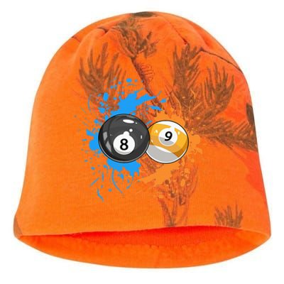 Cool Billiard Balls For 8 Ball And 9 Ball Player Kati - Camo Knit Beanie