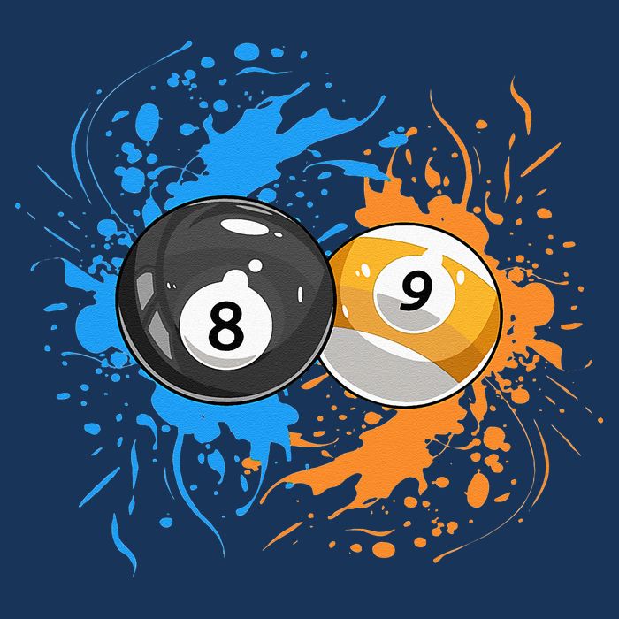 Cool Billiard Balls For 8 Ball And 9 Ball Player Infant Baby Jersey Bodysuit