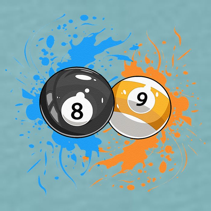 Cool Billiard Balls For 8 Ball And 9 Ball Player Sueded Cloud Jersey T-Shirt