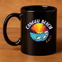 Canggu Beach Bali Paradise 11oz C Handle Ceramic Mug