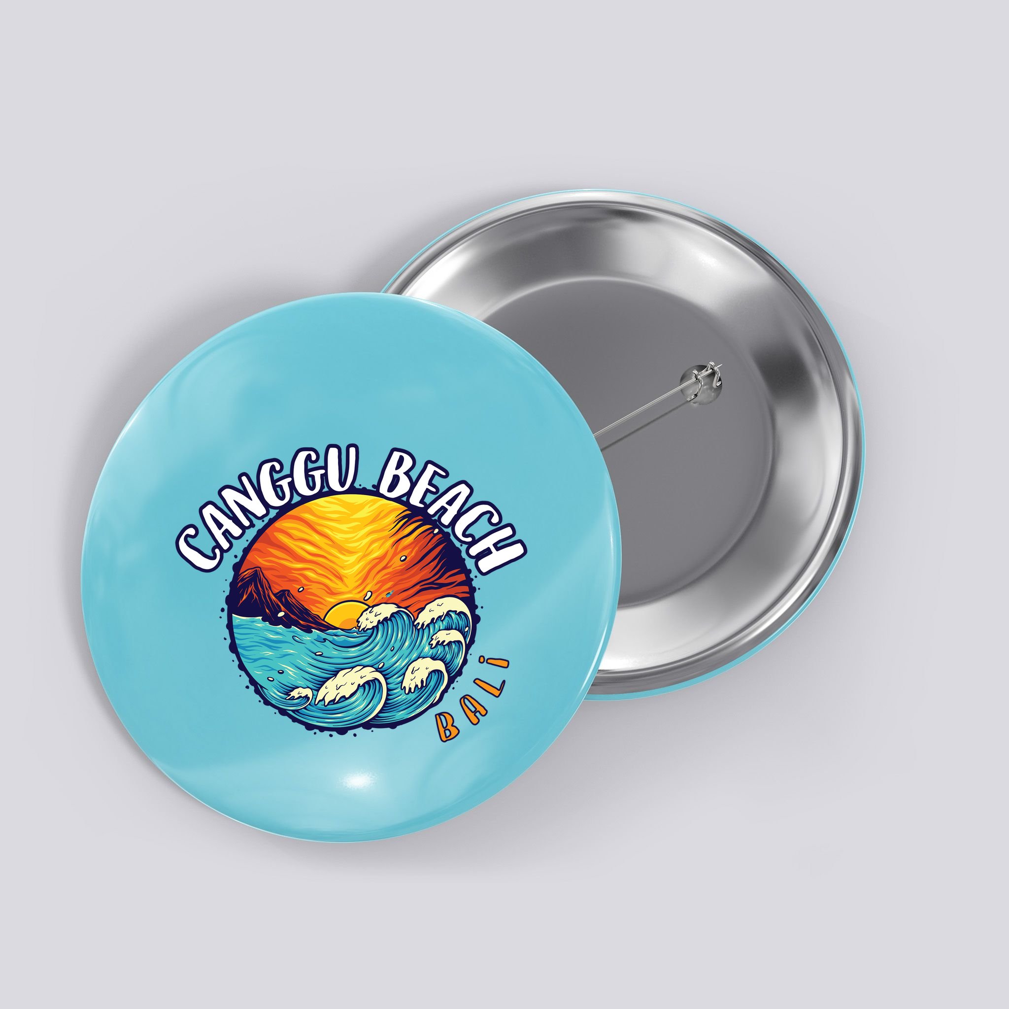 Canggu Beach Bali Paradise Button