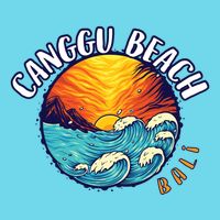 Canggu Beach Bali Paradise Button