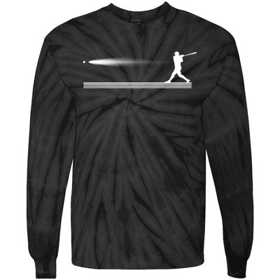 Classic Baseball Baseball Players And Fans Tie-Dye Long Sleeve Shirt