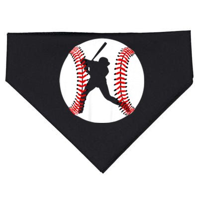 Cool Baseball Baseball Players And Fans USA-Made Doggie Bandana