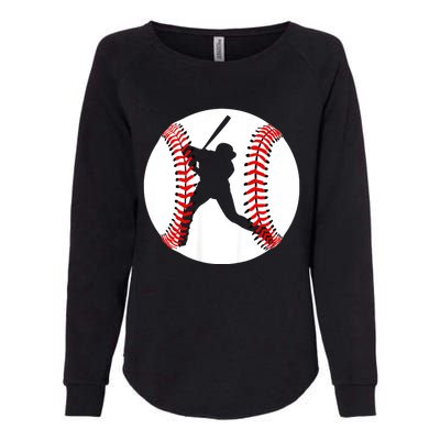 Cool Baseball Baseball Players And Fans Womens California Wash Sweatshirt