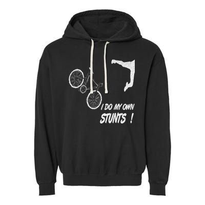 Cyclist Bike, Bicycle Crash Accident Humor Funny Bikes Garment-Dyed Fleece Hoodie